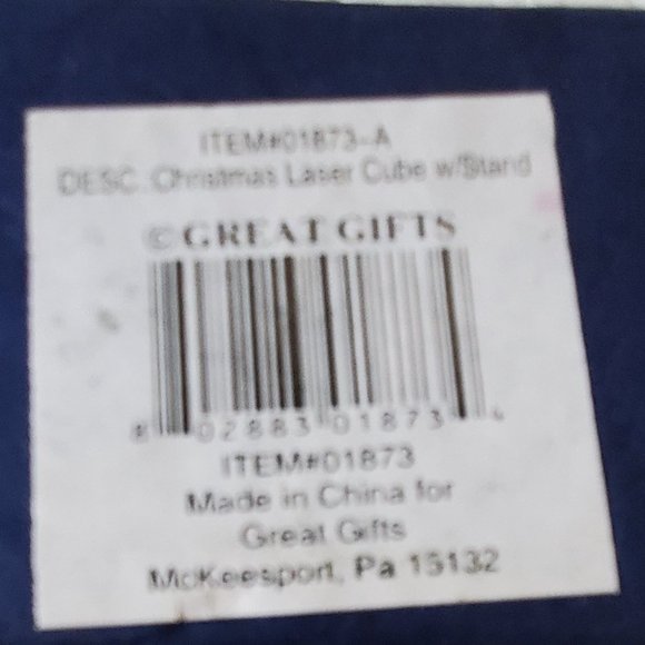 Santa Lazer Cube - Picture 5 of 5